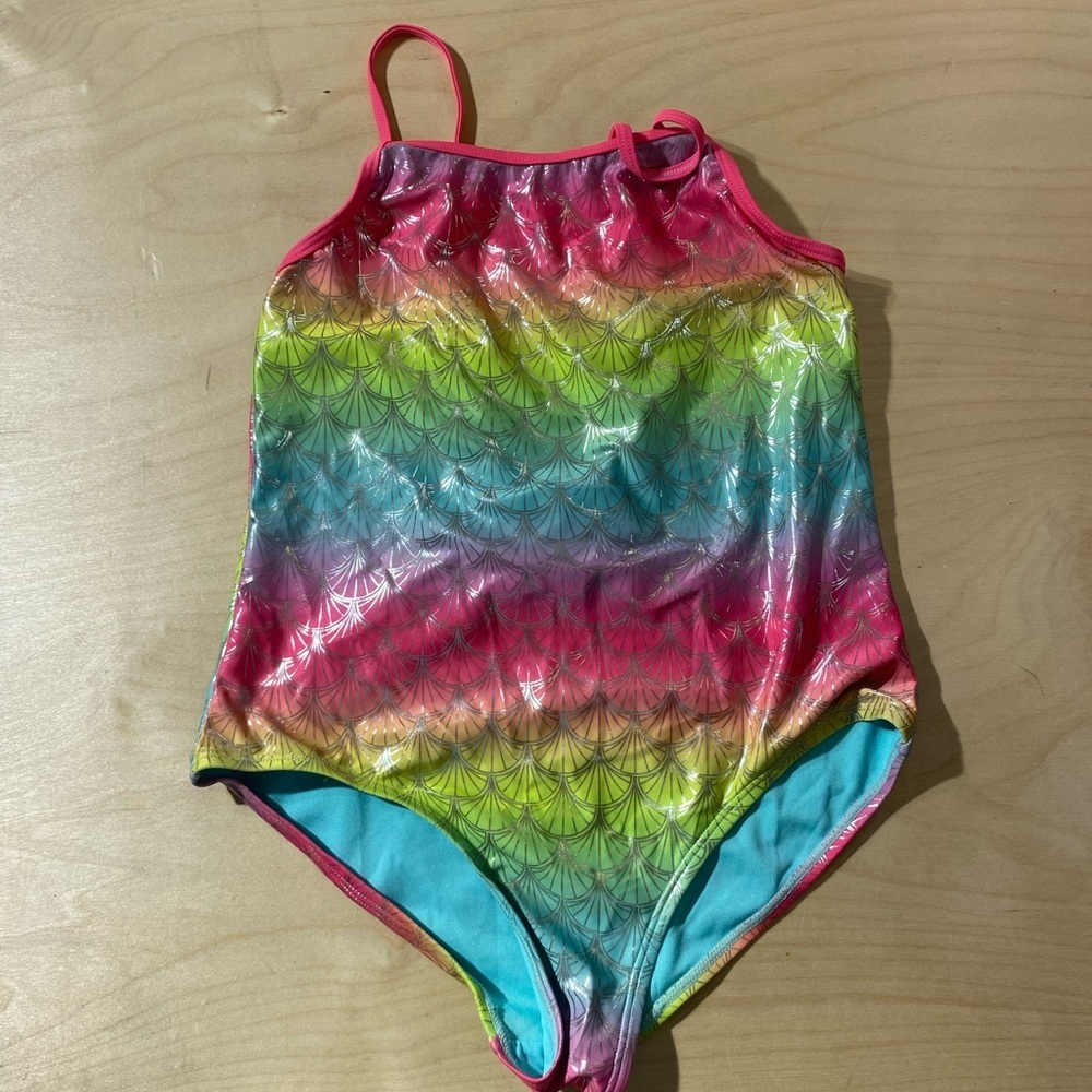Wonder Nation Colorful Kids Swimwear Large (10-12) (NA)